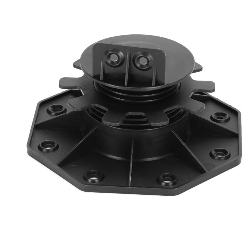 SWANEW Stelzlager 50 Stück höhenverstellbar 30MM-60MM für Terrassendielen aussen Kunststoff Stellfuss Terrasse Alu & Holz Terrassenlager verstellbar