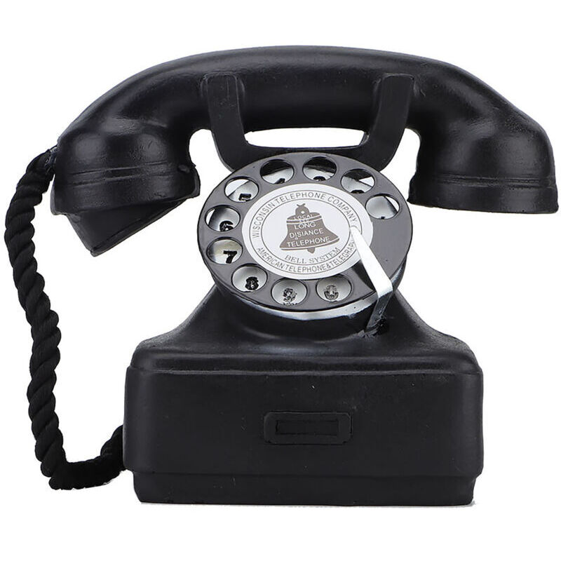 Vintage Retro Antikes Festnetztelefon Home-Office Schreibtisch Dekoration Ornament Fotografie Requisiten