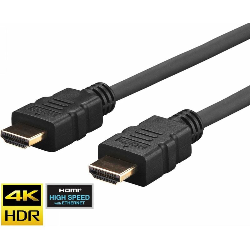 Vivolink - PROHDMIHD15 1.5m hdmi hdmi Schwarz HDMI-Kabel - HDMI-Kabel (1.5 m, hdmi Typ a (Standard), hdmi Typ a (Standard), Schwarz)