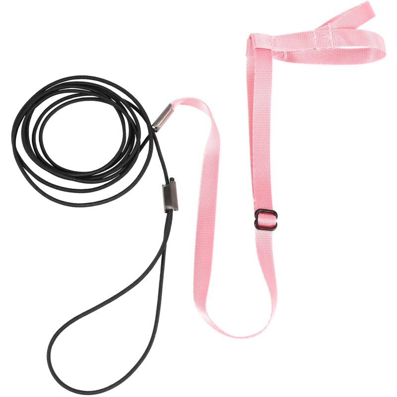 Vogelgeschirr und Leine für Haustiere, verstellbare Papageien-Vogelgeschirr-Leine – Anti-Biss-Trainingsseil für Haustiere, Outdoor-Fluggeschirr und