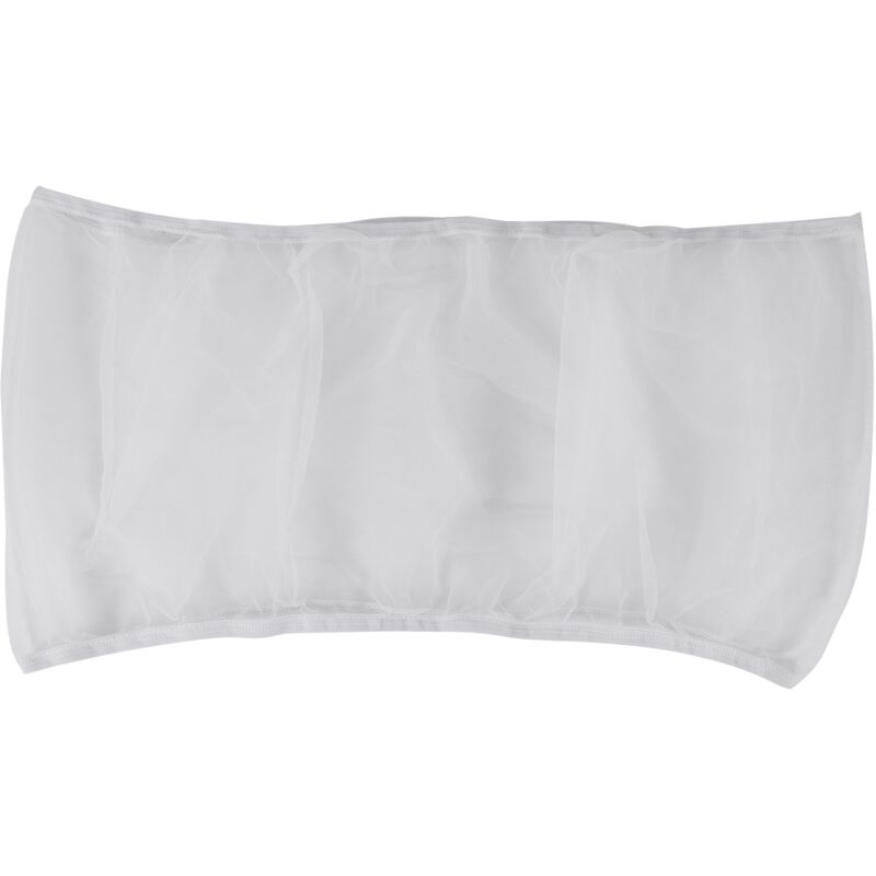 Tlily - Vogelkäfig-Abdeckung, Samenfänger, Netz, Rockschutz (Weiß-M)