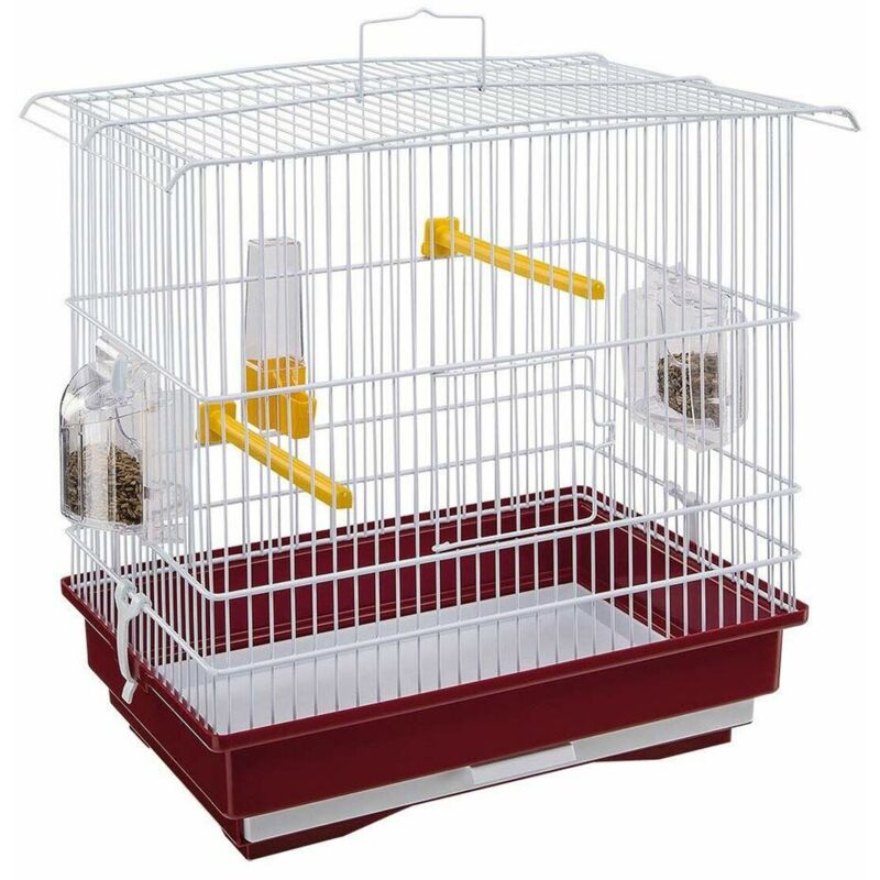 Vogelkäfig Ferplast Giusy Rot Weiß