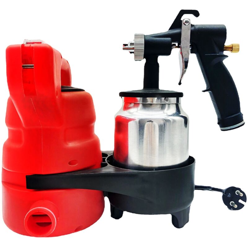 Vollautomatisches elektrisches Hochdruck-Latex-Farbspritzgerät mit Airbrush-Funktion für Auto, Heimwerkerbedarf und Desinfektionsmittel