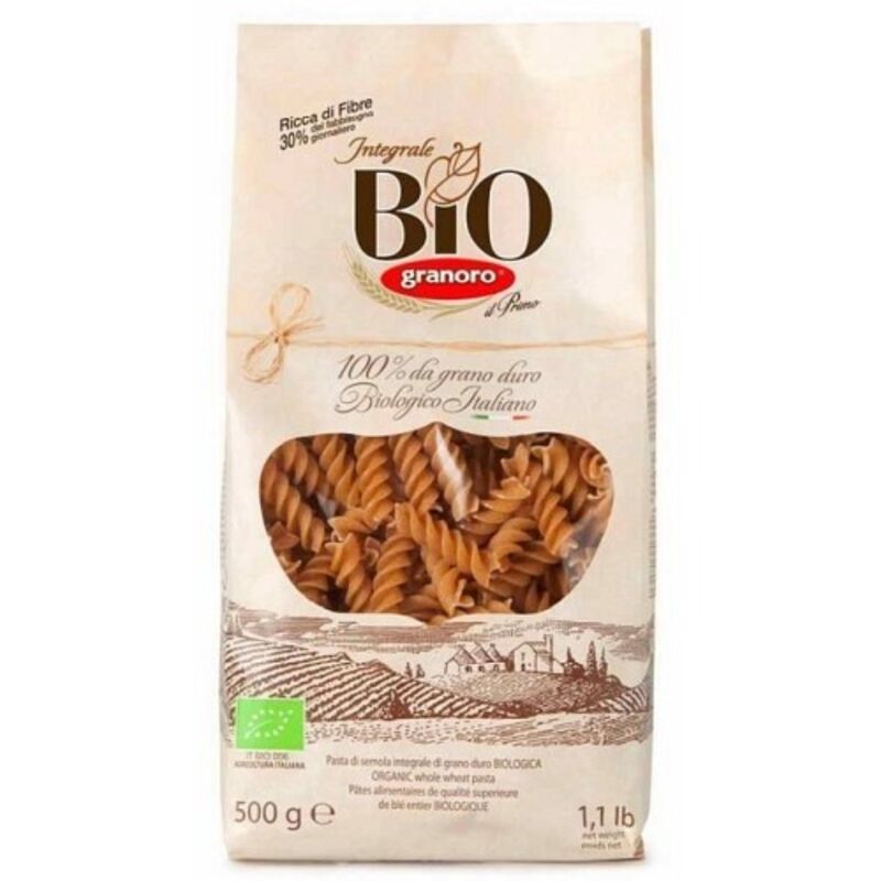 Vollkorn-Fusilli-Nudeln BIO 500g GRANORO