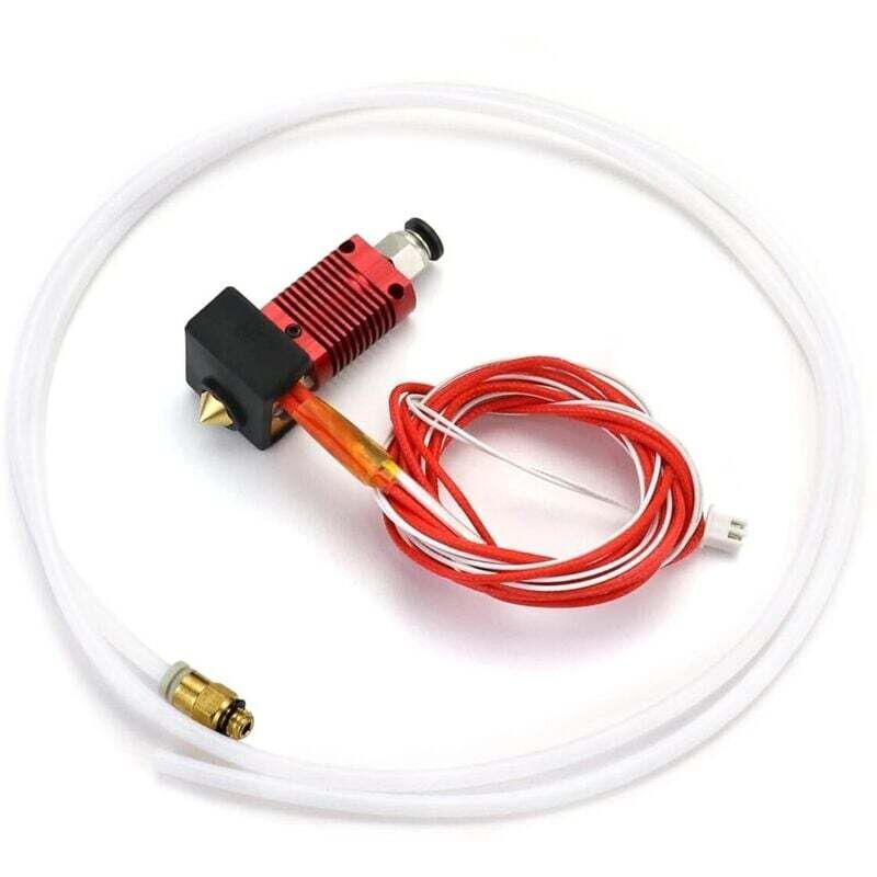 Vormontiertes HotEnd-Extruder-Kit-Upgrade 24V 40W MK8, kompatibel mit dem Ender-3 / Ender 3 V2 / Ender 3 Pro 3D-Drucker