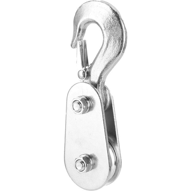 Vtizikl Bloc Arraché 2 Tonnes Poulie de Levage de Câble avec Crochet pour UTV ATV Motocross Quad