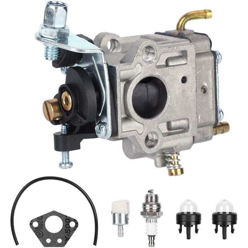 Vtizikl Carburateur de souffleur de feuilles, accessoires de remplacement de souffleur Carburateur en aluminium de haute qualité avec accessoires