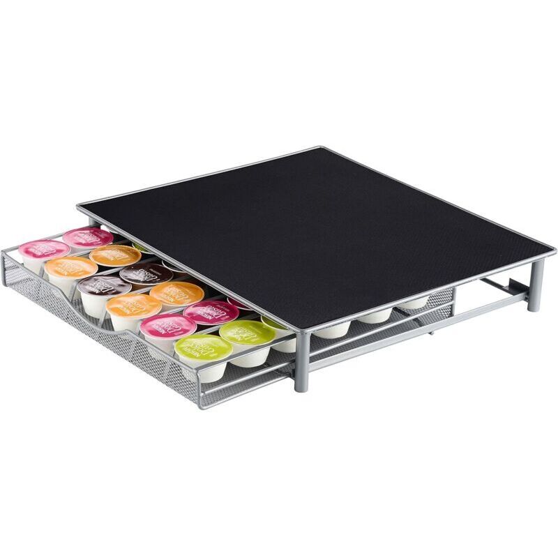 Vtizikl Distributeur de capsules compatible avec la machine à café Nescafé Dolce Gusto - Boîte de rangement pour capsules - Support pour capsules de