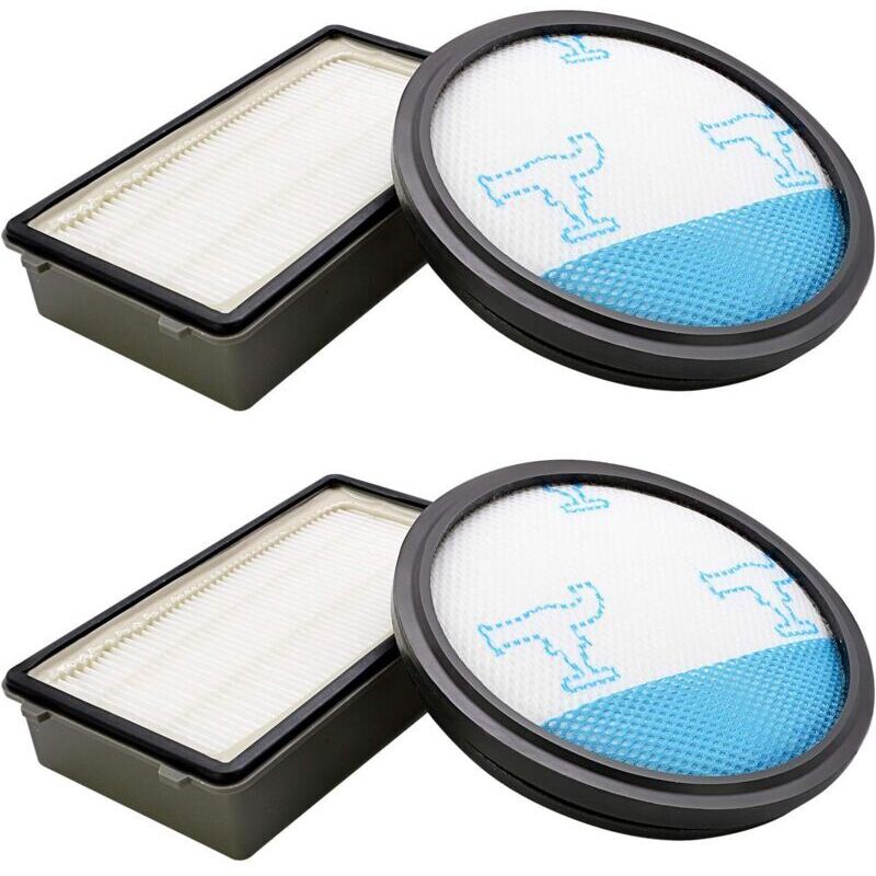 Vtizikl Filtre pour aspirateur Rowenta, Rowenta RO3753EA RO3731EA RO3786EA, Moulinex Tefal Compact Power Cyclonic (alternative à ZR005901), 2 kits