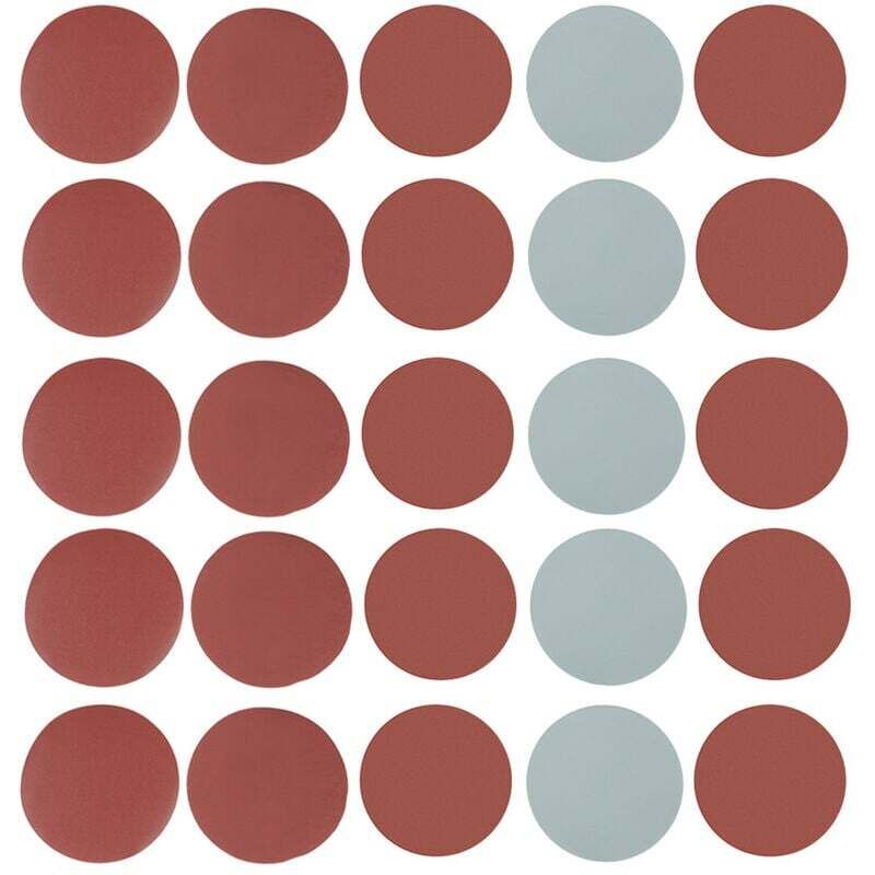 Vtizikl Papier à Poncer 25pcs Coloré 800 1000 1500 2000 3000 Mélanger Poncer Sander Disque Ponçage Papier Tampons Papier abrasif Ensemble de Ponçage