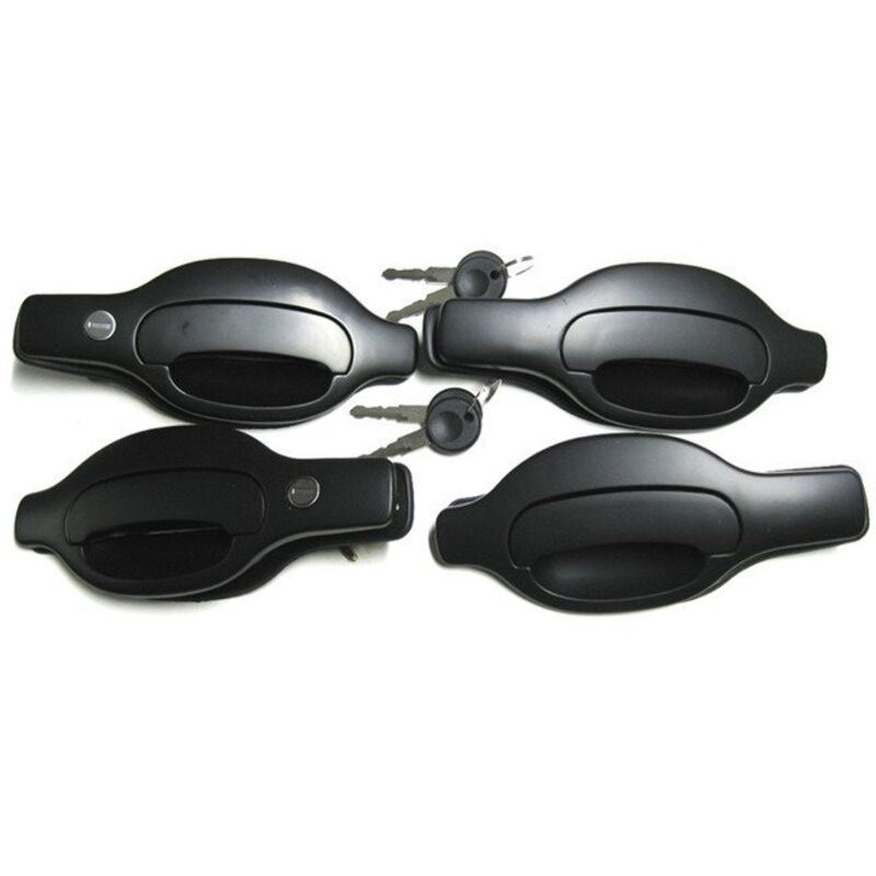 VW Golf II 83-92 Außentürgriffe 4-teiliges Set TUNING-Design im Audi-Stil