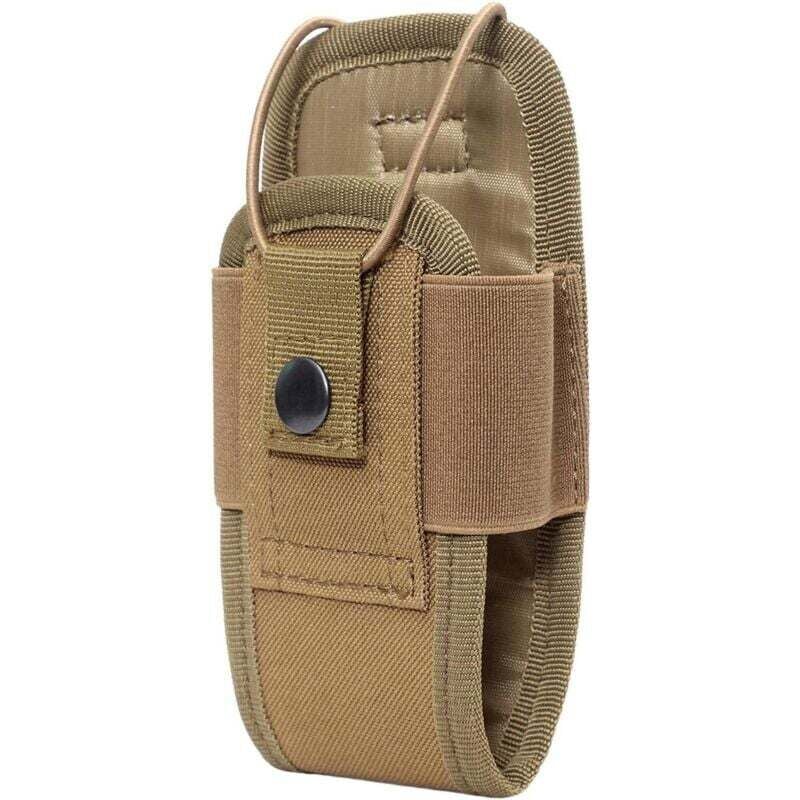 Odipie - Walkie-Talkie-Tasche Molle-Funktasche – Funkgerät-Halterung, Funketui, Molle-Funktasche, robuste Tasche für Funkgeräte, Tasche für