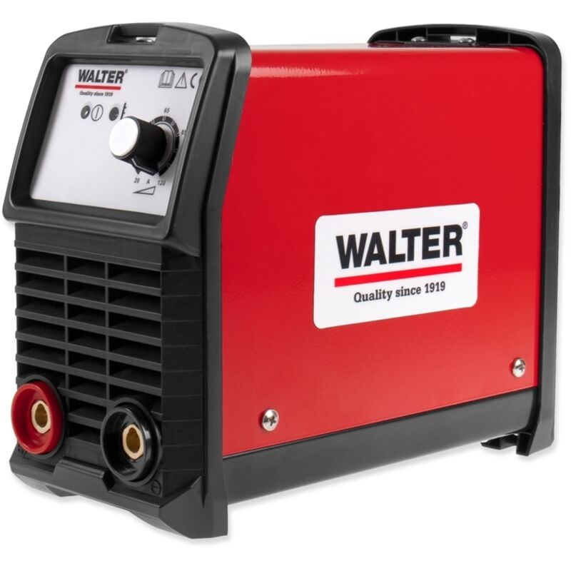 Walter Werkzeuge - walter Tragbares Inverter Schweißgerät 120 a, 230 v inkl. Zubehör und Tragegurt