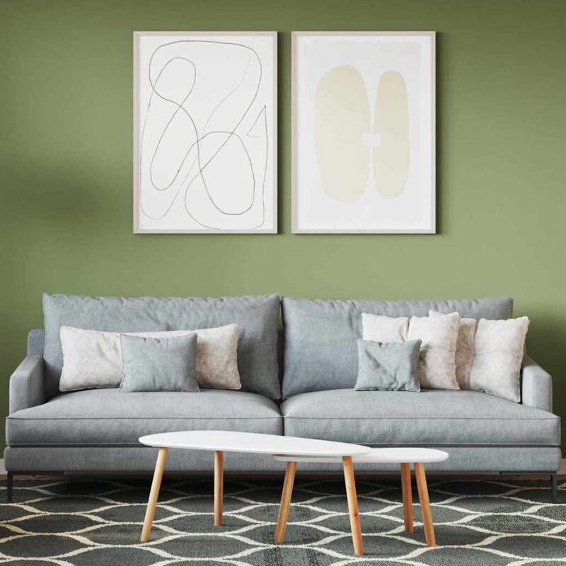 Wandfarbe Hellgrün 16,5 x 16,5 x 15,9 cm Vidaxl