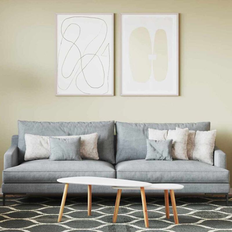 Wandfarbe Sandfarbe 16,5 x 16,5 x 15,9 cm Vidaxl