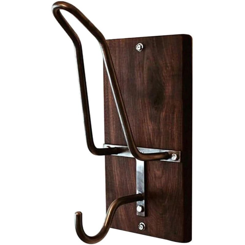 Wandhaken, 1 Stück, multifunktional, zur Wandmontage, Aufbewahrung, für Garderobenständer, Helme, Jacken, Motorradbekleidung, Wandhalterung