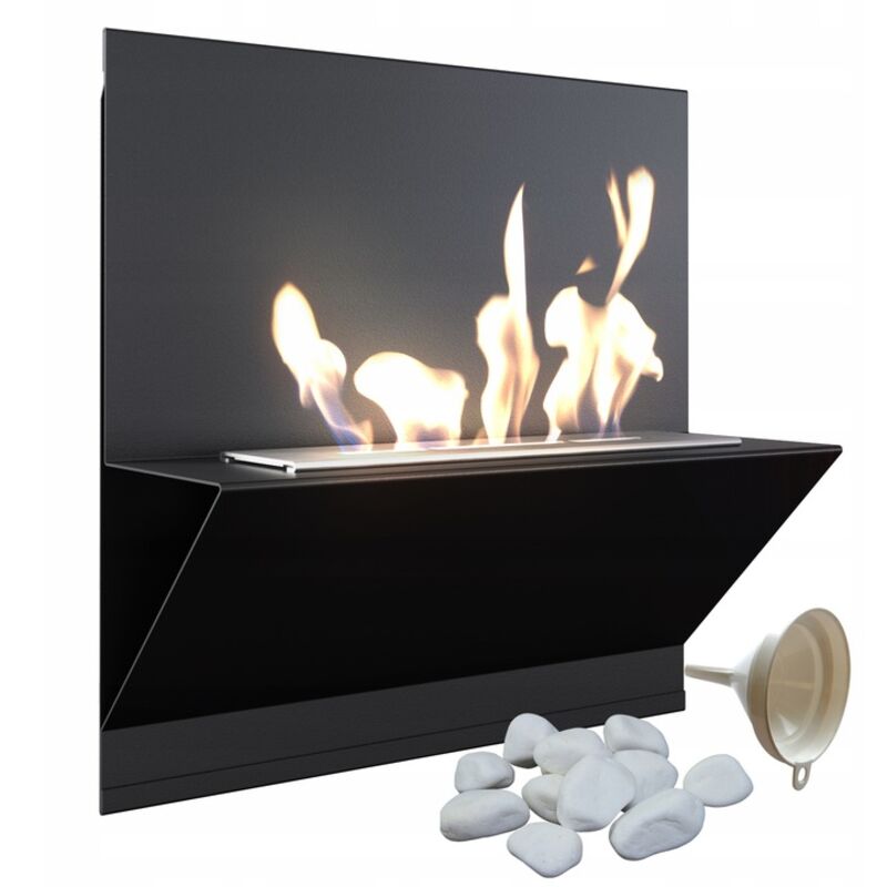 Wandkamin Bioethanol BESTA TÜV Set