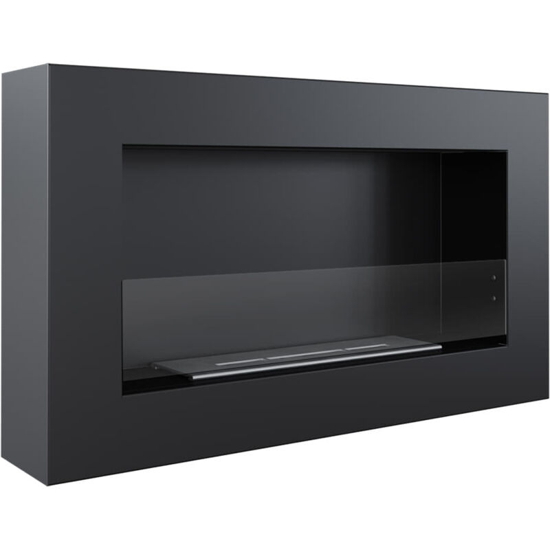 Wandkamin Bioethanol GOLF FLAT TÜV mit Verglasung