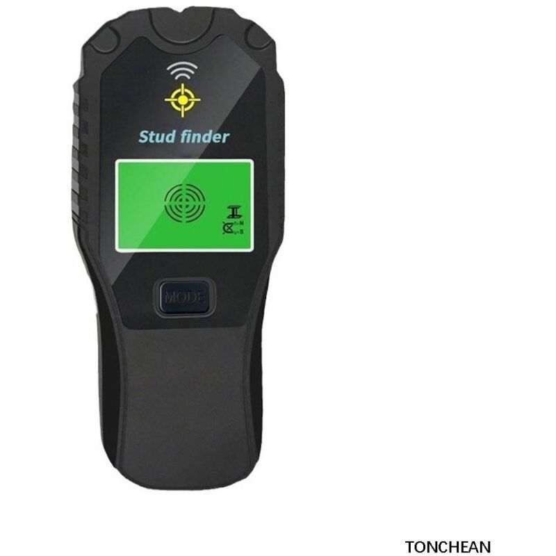 Wandmontierter Metalldetektor mit LCD-Bildschirm – Detektionstiefe 1-80 mm – Batteriebetrieben (9 V) – Für magnetische und nichtmagnetische Metalle