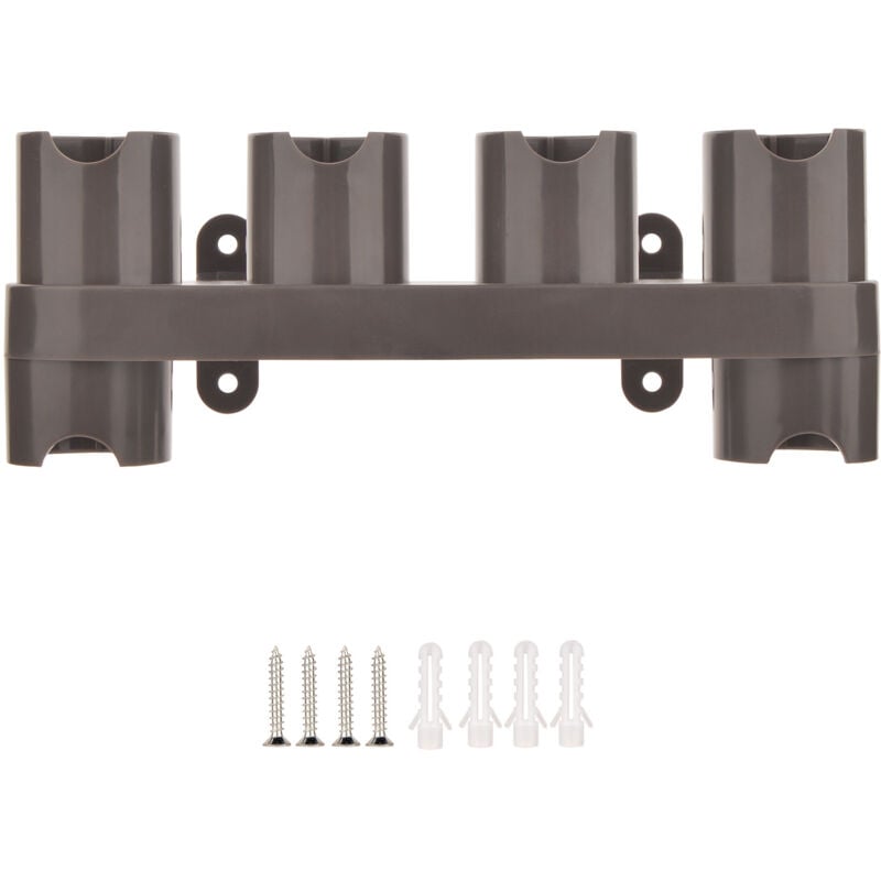 Wandmontierter Zubehörhalter, Adapter-Konverter-Set für Dyson V11 V10 V8 V7, Ersatz für Dyson Staubsauger (6 Aufbewahrungssteckdosen)