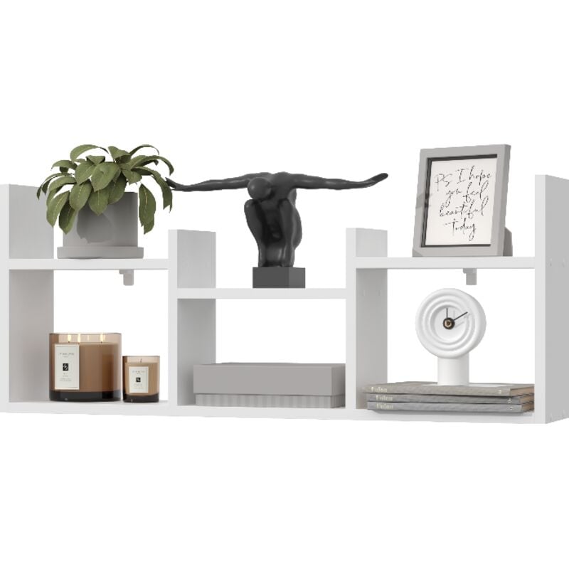 Wandregal, hängendes Wandregal für Küche, Wohnzimmer, Schlafzimmer, 100 cm – FILO Wandregal, hängendes Wandregal für Küche, Wohnzimmer, Schlafzimmer,