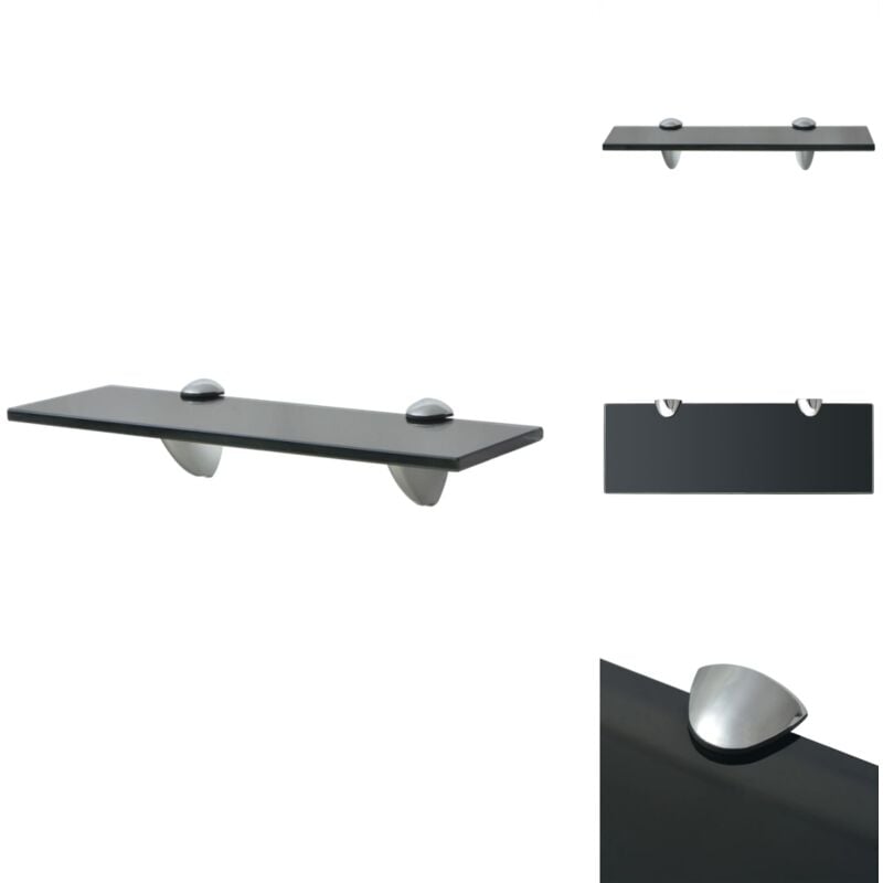 Schwebendes Regal Glas 30x10 cm 8 mm - Wandregal - Glasregal - Schwebendes Regal - Deko Regal - Badezimmerregal