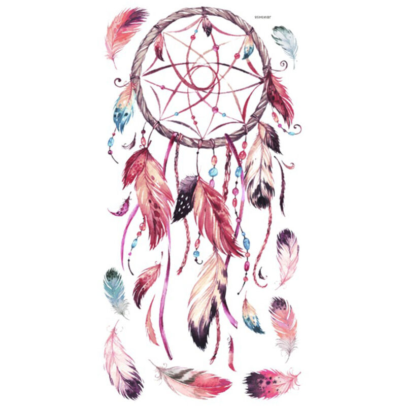 Wandtattoo Traumfänger Wandsticker Farbige Wandaufkleber