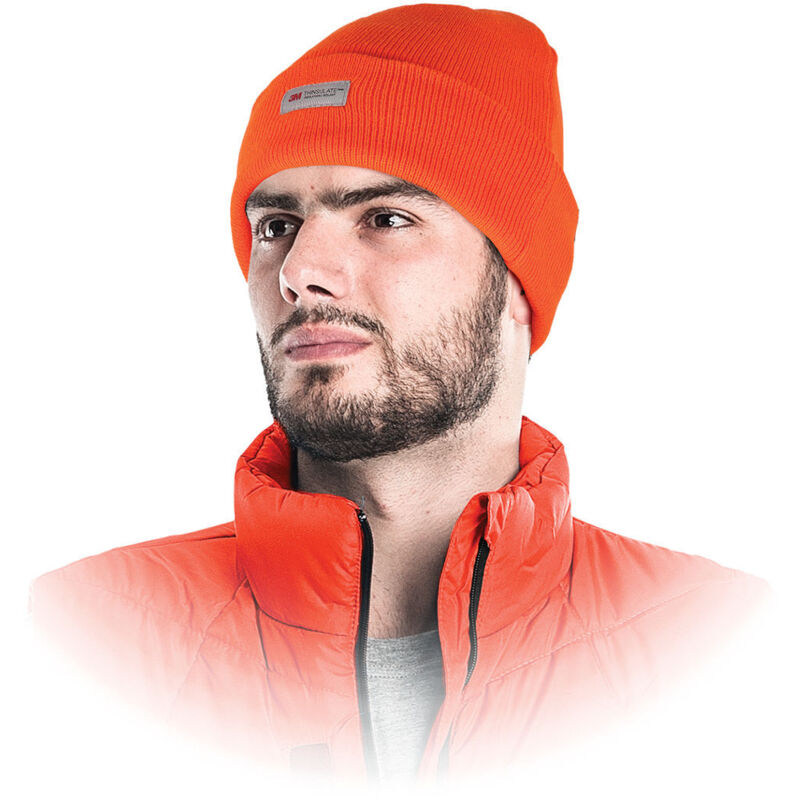 Warnschutz Arbeitsmütze 3M Thinsulate orange