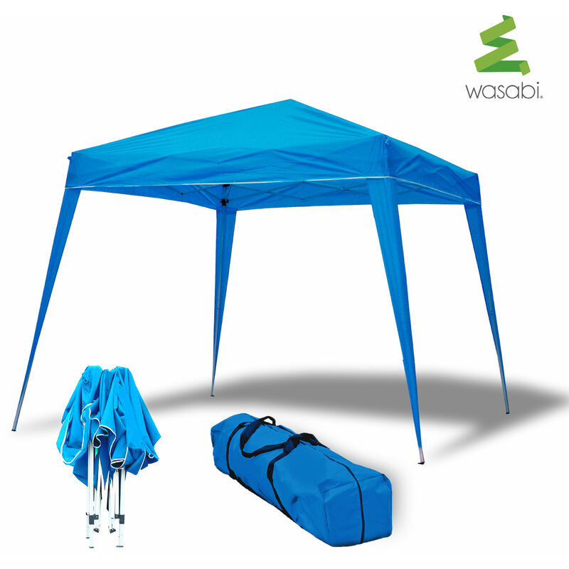Compact 3x3m Faltpavillon blau - Wasabi