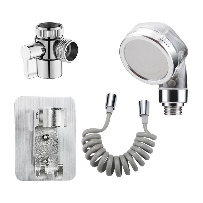 Waschbecken-Wasserhahn-Sprühaufsatz, Waschbecken-Duschkopf-Aufsatz-Set, Badewannen-Wasserhahn, Wäsche-Badezimmer-Küchenspüle-Verlängerungsschlauch, 2