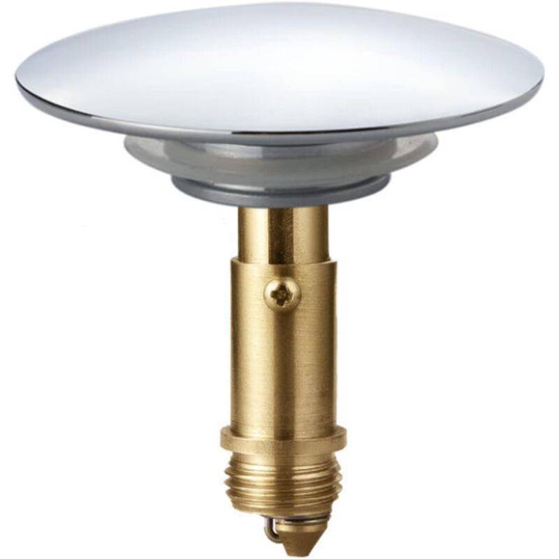 Osqi - Waschbecken-Abfluss-Pop-up-Ablaufsystem, Waschbecken-Ablaufstopfen, Stahlkugelkern, verstopfungssicherer Waschbecken-Stopper, universeller