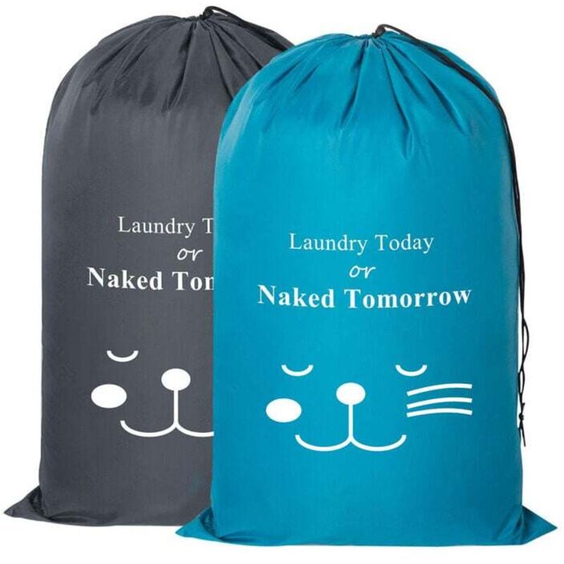 Wäschebeutel, Reise-Wäschekorb, Wäschesack, großer faltbarer Wäschekorb, Aufbewahrungsbeutel, Reise-Wäschekorb