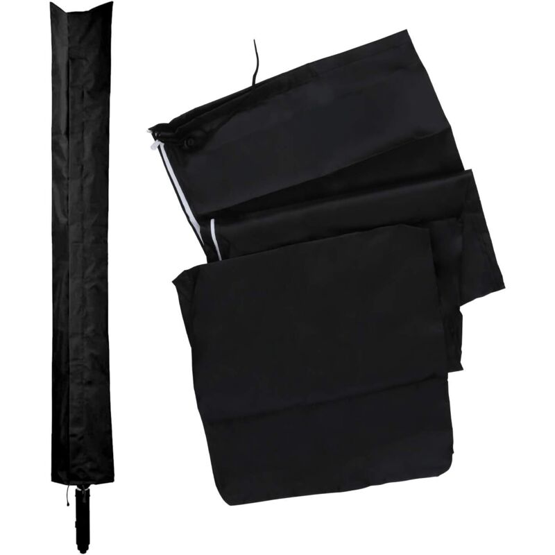 Wäschespinne Schutzhülle mit hochdichter Oxford PVC-Beschichtung mit Reißverschluss & Kordelzug Wasserdichte Stoff Hülle Für Wäschespinne Abdeckung