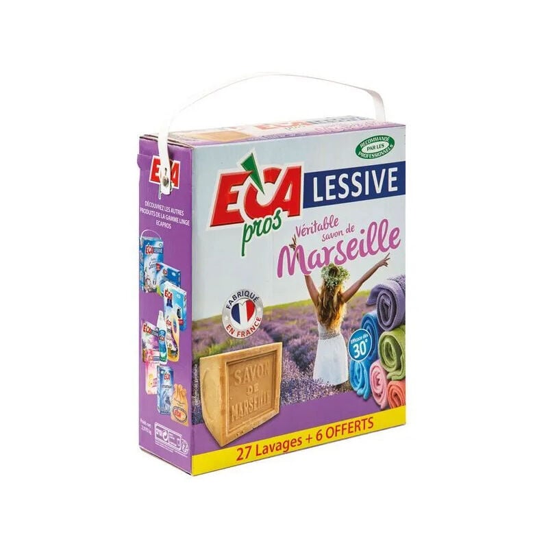 Waschpulver mit Marseiller Seife, 3kg