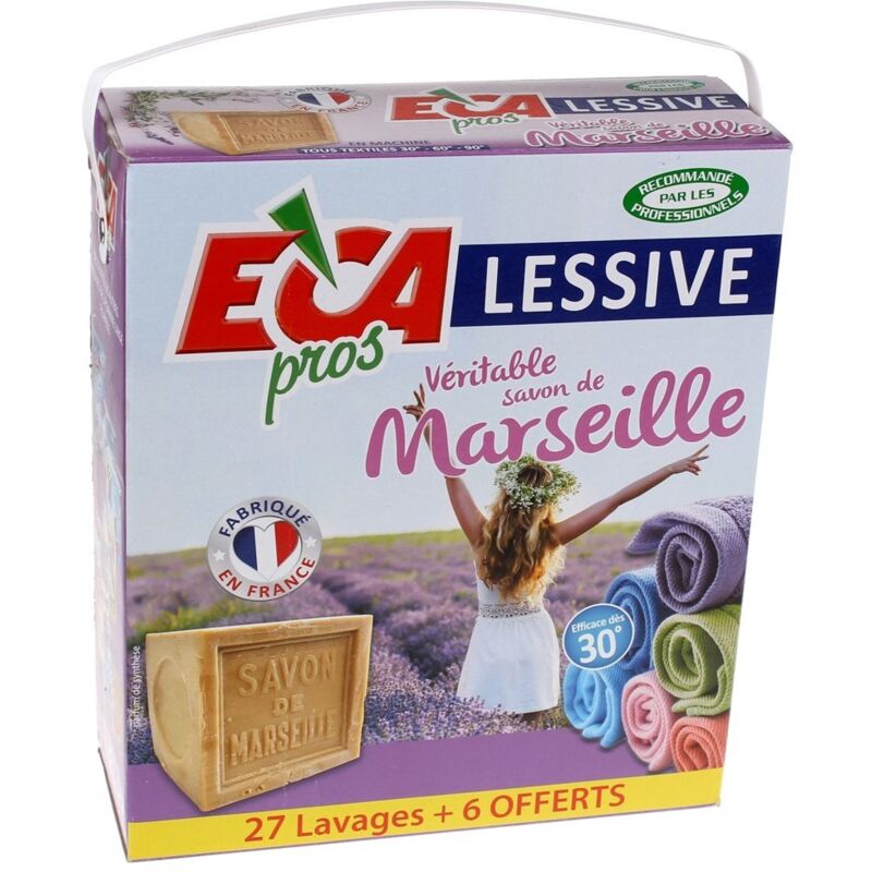 Waschpulver mit Marseiller Seife, 3kg