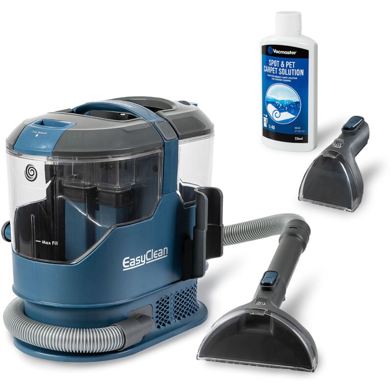 Waschsauger Teppichreiniger Fleckenreiniger für Teppiche, Vorleger, Polster, Treppen und Autos 800W Vacmaster SCA0801