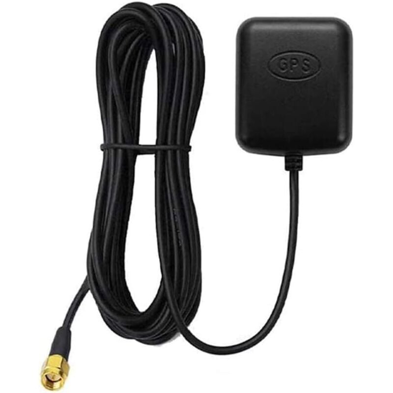 Wasserdichte aktive GPS-Fahrzeugantenne mit SMA-Stecker, 28 dB Verstärkung, 3-5 V DC, magnetische GPS-Antenne