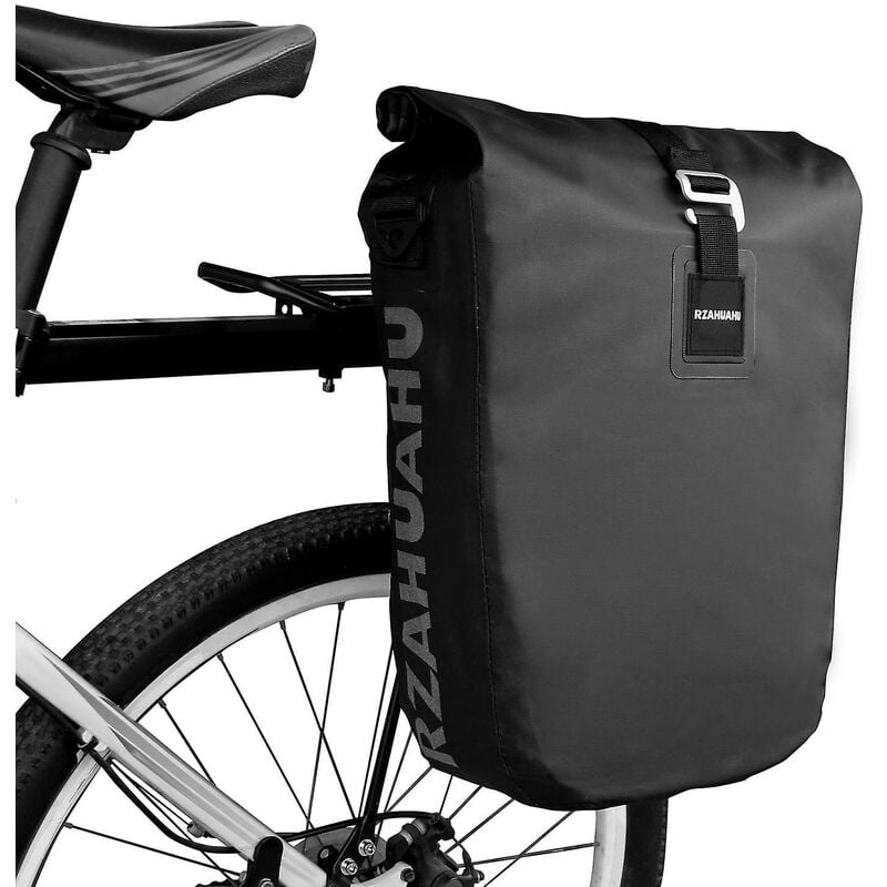 Wasserdichte Fahrrad-Gepäckträgertasche, 20 l, Fahrrad-Seitenaufbewahrungstasche, Laptop-Gepäckträgertasche, Fahrrad-Kofferraum-Rücksitz