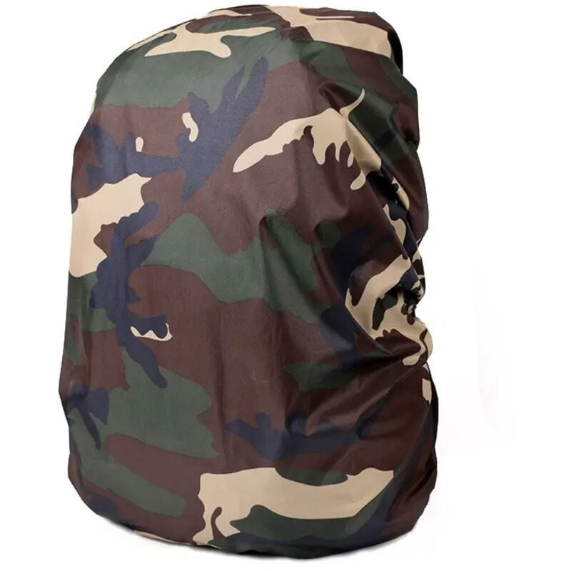 Wasserdichte Regenhülle für Rucksäcke mit 30–40 Litern Volumen, ideal zum Campen und Wandern. Leichte und robuste Regenhülle für Outdoor-Aktivitäten