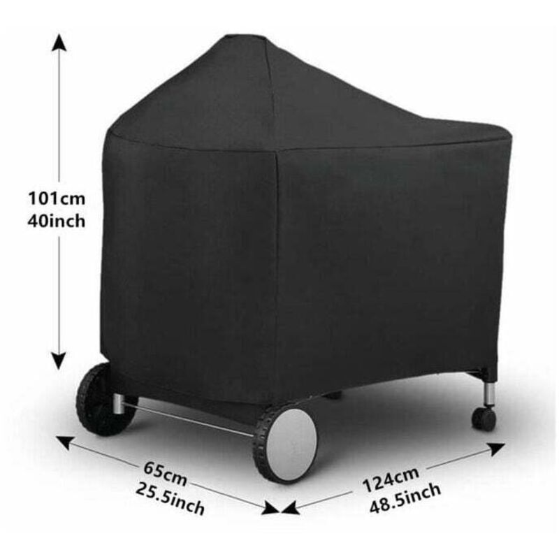 Wasserdichte Schutzhülle für Weber 7152 Barbecue Holzkohlegrill Zubehör Campin 124x65x101cm