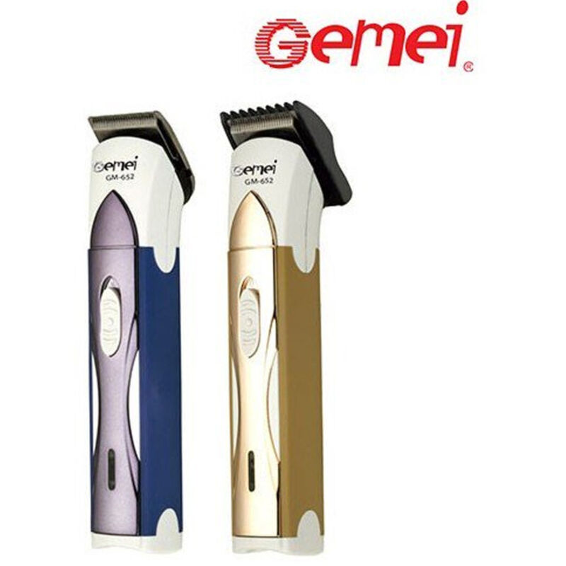 Trade Shop Traesio - Trade Shop - wiederaufladbarer wasserdichter haarschneider rasierer bartschneider seitenleisten GM-652 -