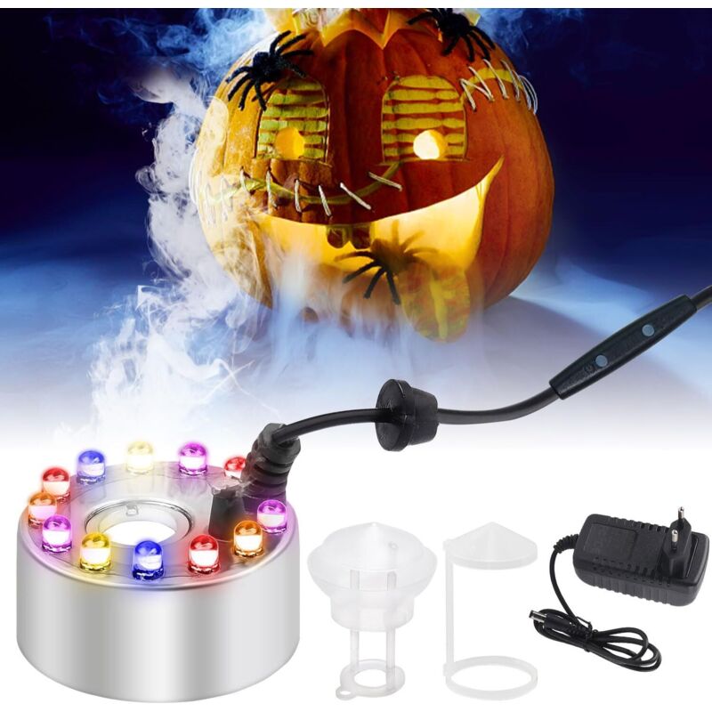 Halloween-Ultraschallzerstäuber-Set, Ultraschallzerstäuber, Halloween-Dekorationen, Halloween-Nebelmaschine, Mini-Ultraschall-Nebelmaschine,
