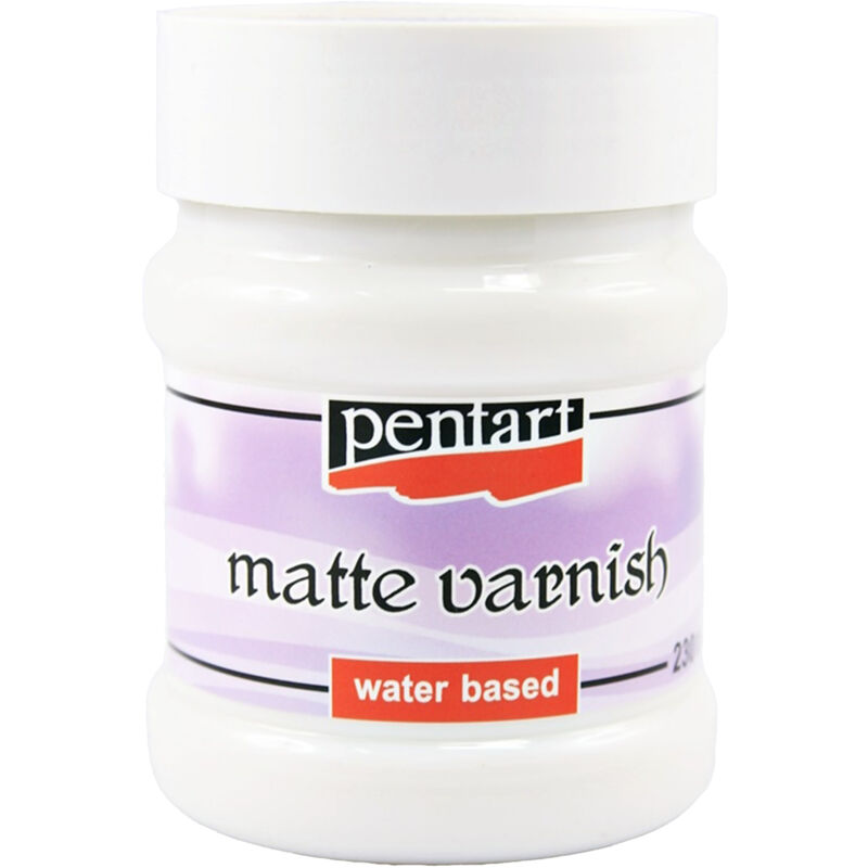 Wasserfester Lack MATTE Glas-Decoupage-Lack, wasserfest Pentart 230ml