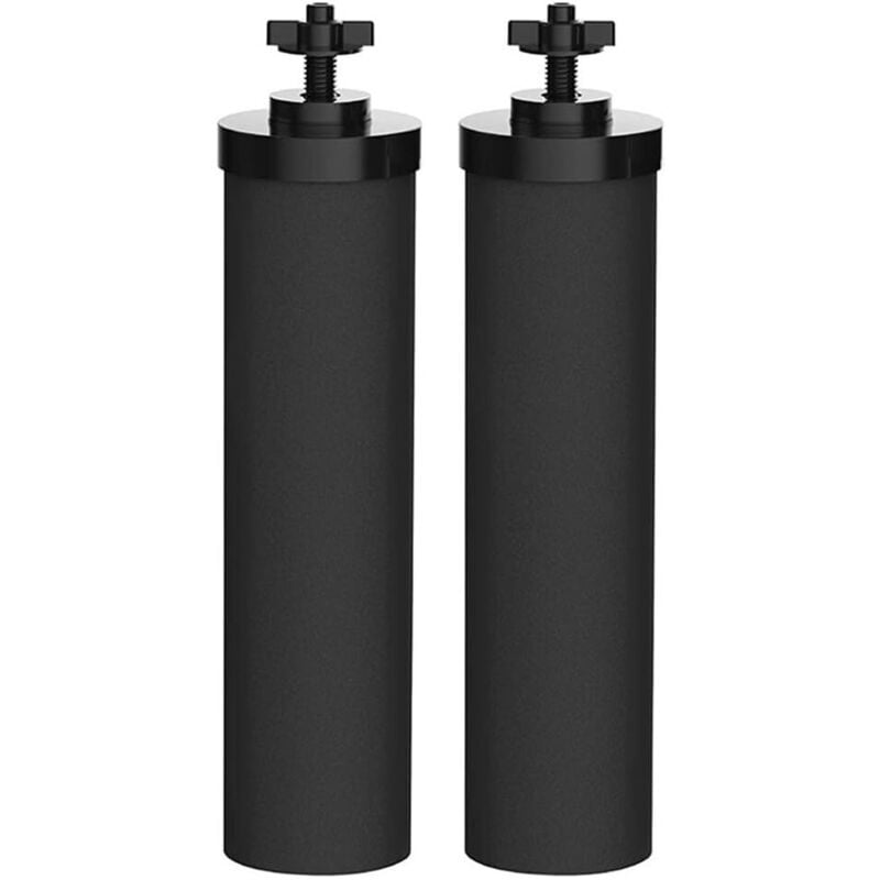Wasserfilter-Ersatz, 2 Aktivkohle-Wasserfilter für Schwerkraftfiltration, Luftreiniger-Element-Luftreiniger für den Außenbereich