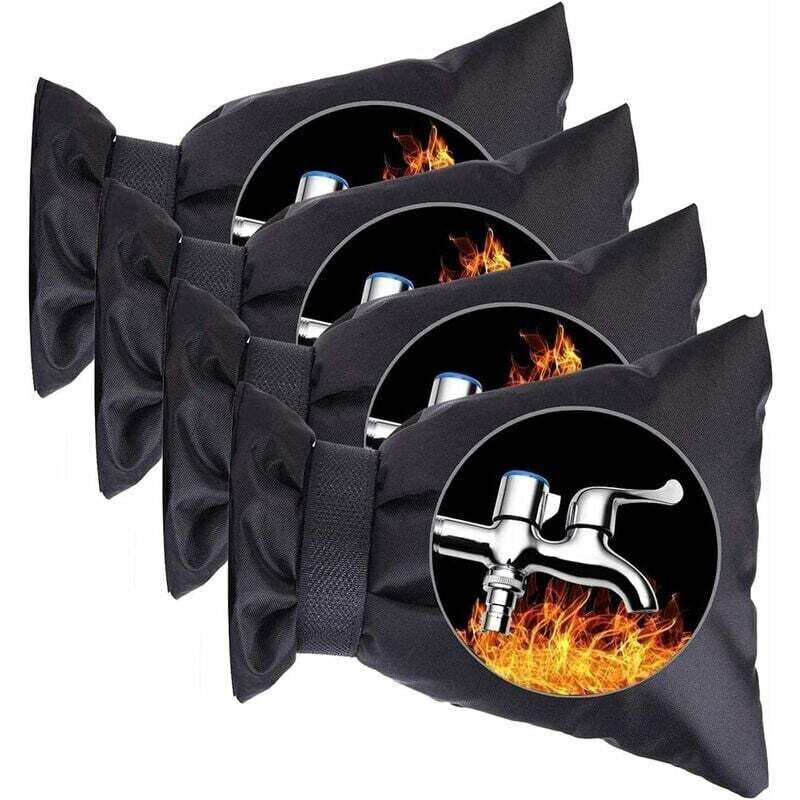 Jalleria - Wasserhahn-Schutz, Outdoor-Wasserhahn-Schutzabdeckung, Outdoor-Wasserhahn-Schutz, Frostschutz/Schnee/Regen/Frost/Kälte, wärmeisolierte