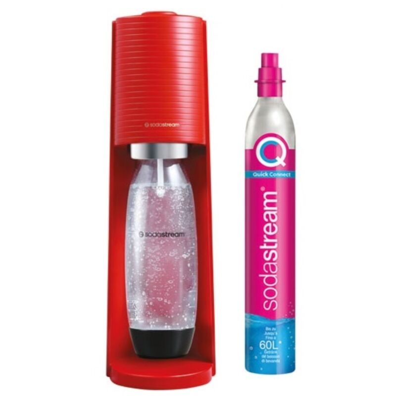 Sodastream - Wasserkarbonisierungsmaschine + 1-l-flasche + 1 zylinder 1012811332
