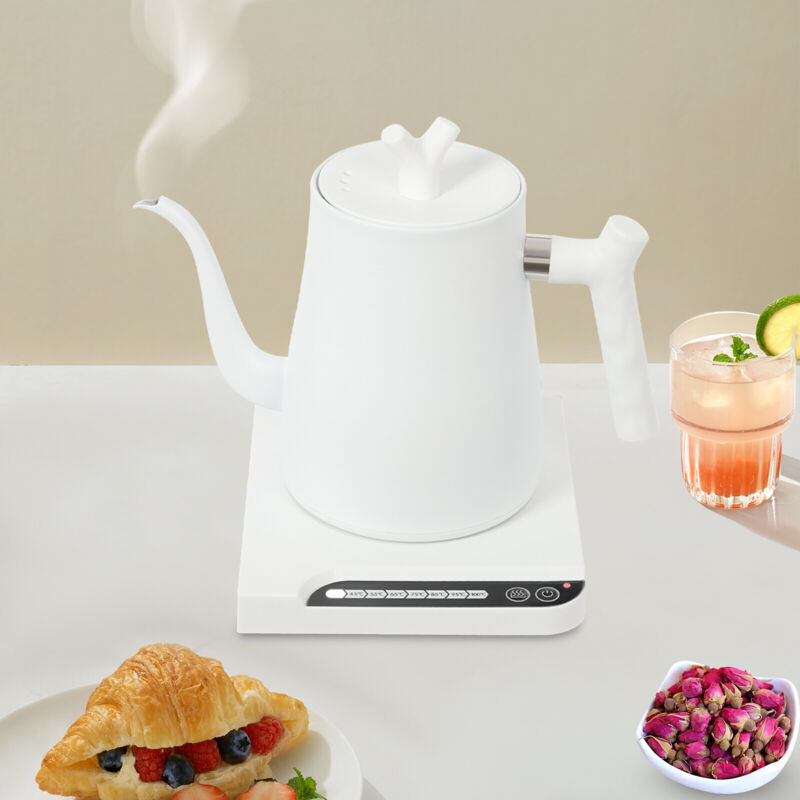 Wasserkocher Coffee Classic – Wasserkocher, Wasserkocher, hochwertiges Design mit Ausguss, Innenseite aus Edelstahl, zur Zubereitung von Tee und