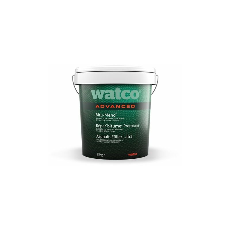 Watco - Asphalt-Fueller Ultra, zweikomponentiges Epoxidharz, 25kg