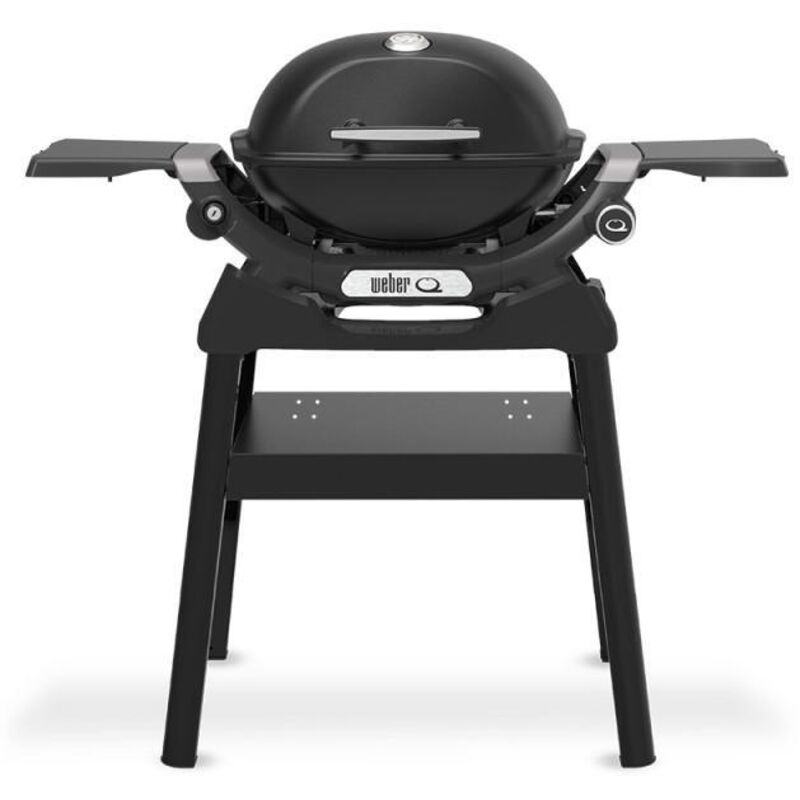 Weber Q 1200 Gasgrill Schwarz für den Außenbereich
