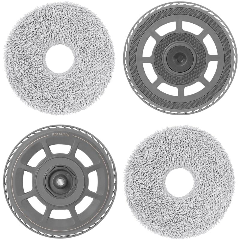 Wechselfilz-Set für Dreame X50 Ultra Complete / X50 Master / L50 Pro Ultra / L40s Pro Ultra / Matrix10 Ultra, für Mova V50 Ultra Complete / P50s